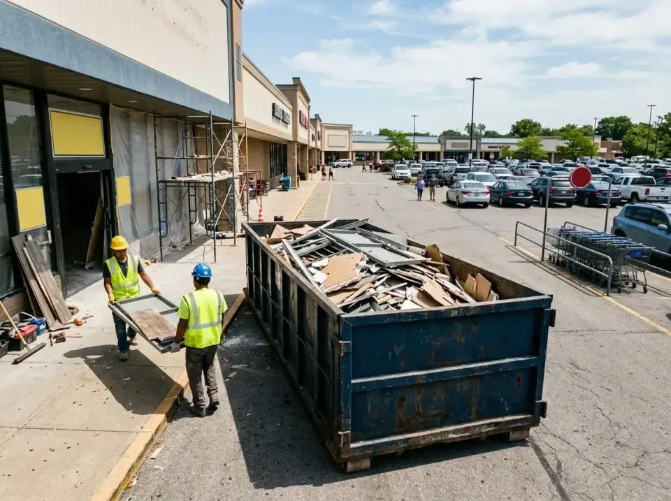 retail-store-renovation-debris-003 — frequently asked questions, Roll-off Dumpster Rentals in Pico Rivera, CA